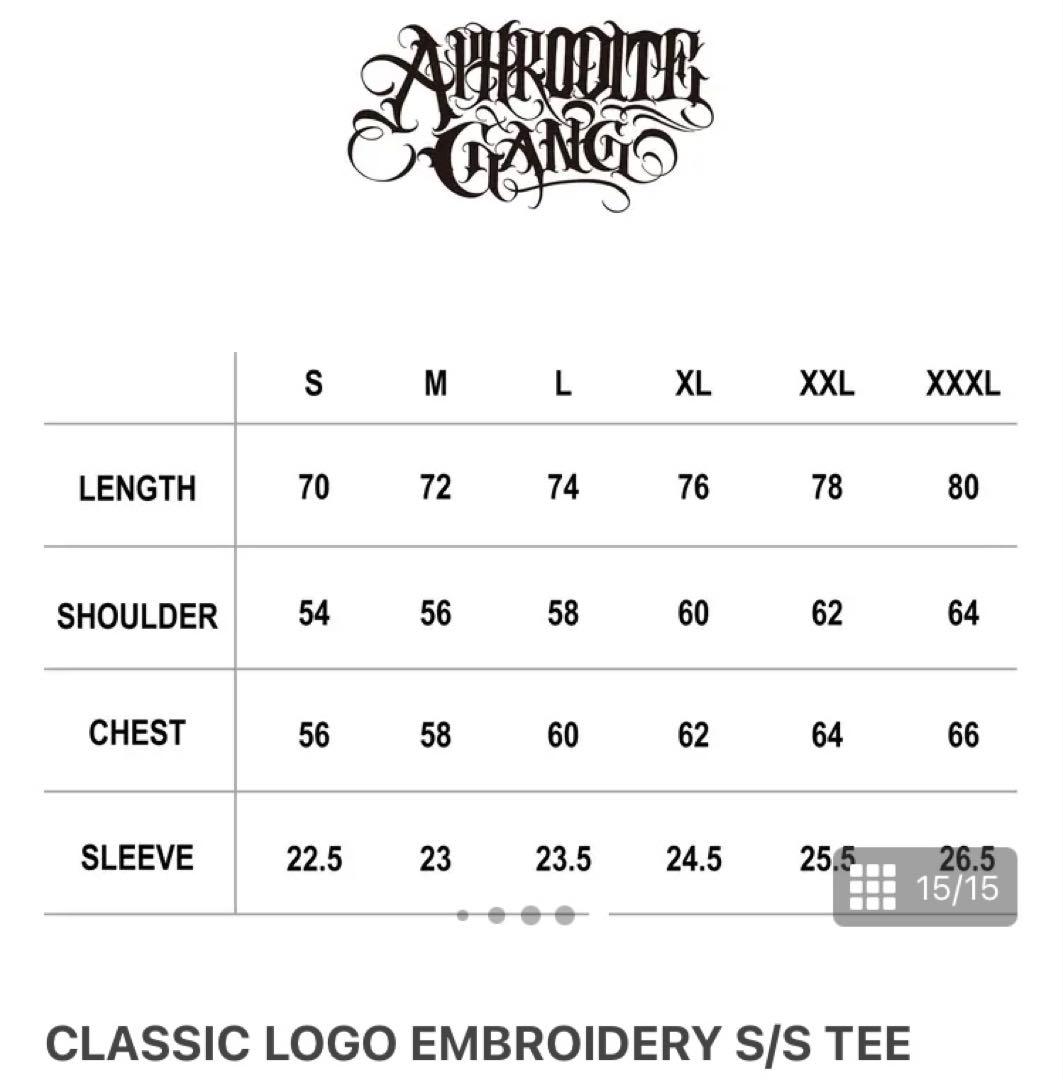 舐達麻 CLASSIC LOGO EMBROIDERY Tシャツ 白M ガッキン