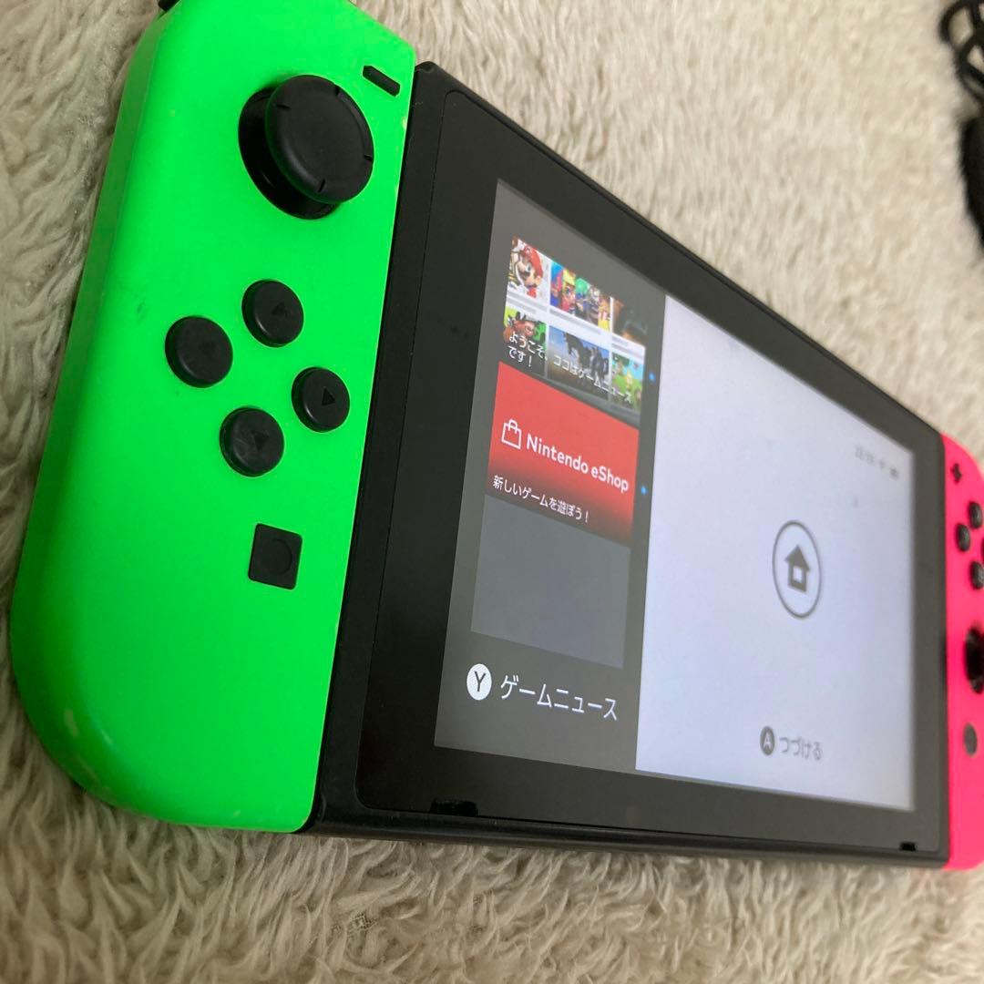 【⭐️すぐ遊べるセット①⭐️】Nintendo Switch 本体セット【SD有】