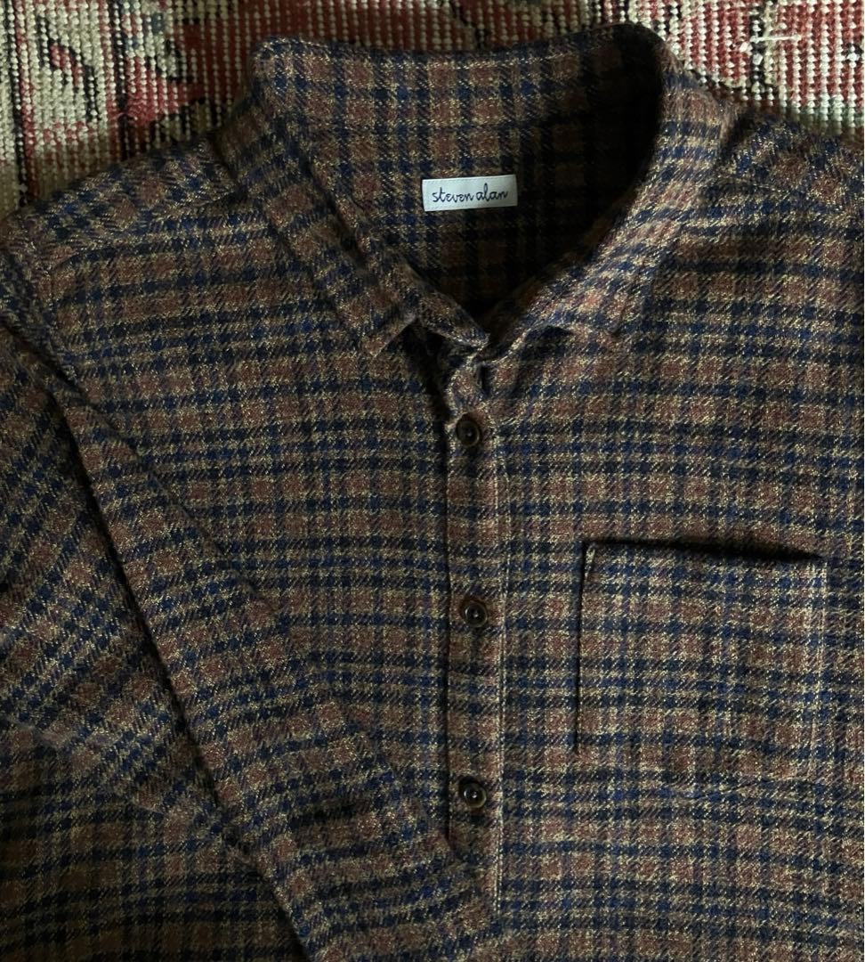 Steven Alan チェック柄シャツ