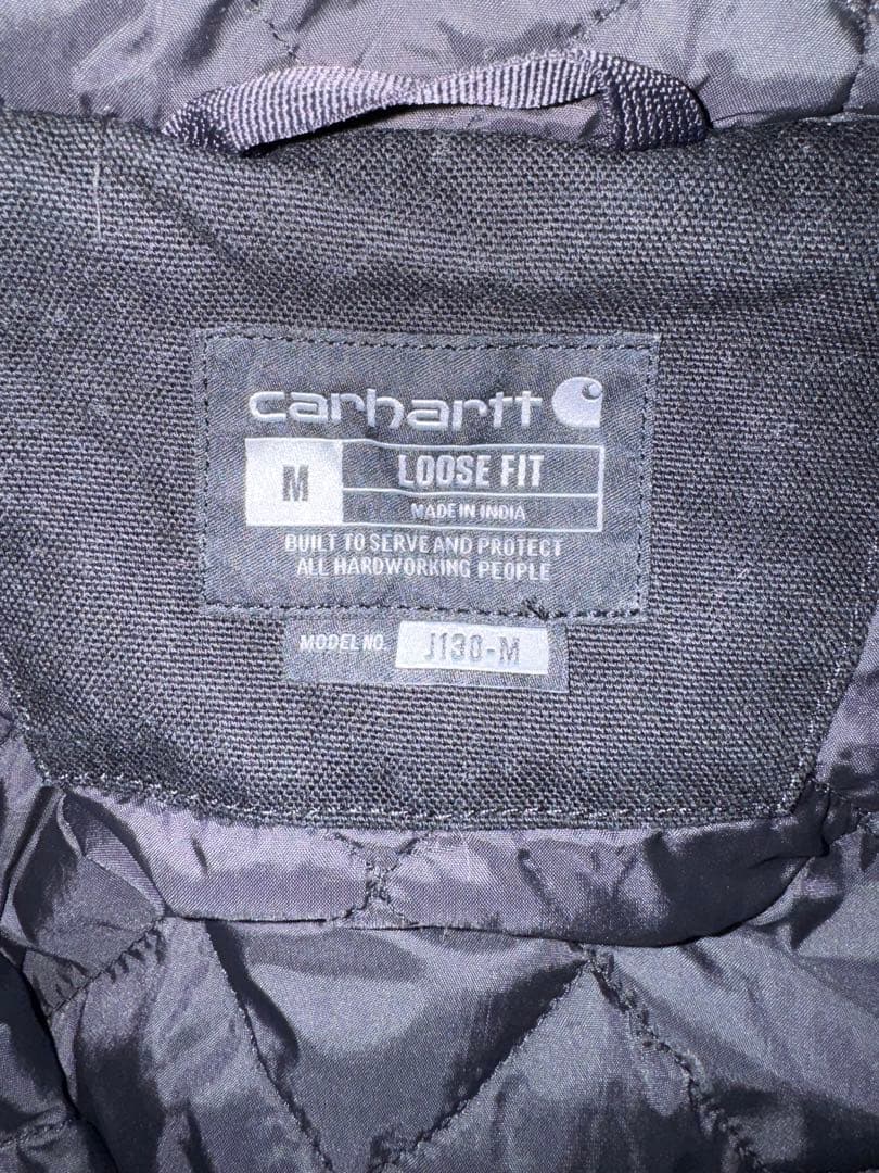 Carhartt ブラック アクティブジャケット M