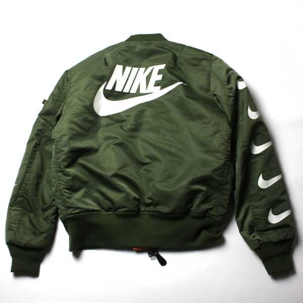 激レア!極美品 NIKE ナイキ ALPHA MA-1 フライトジャケット