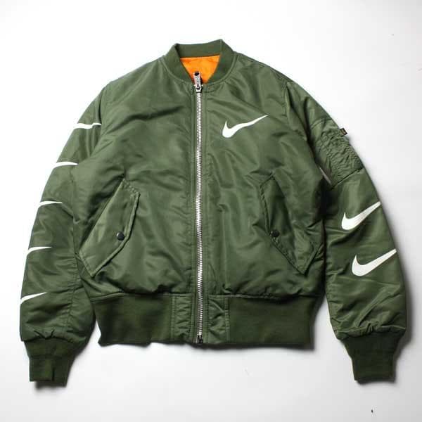 激レア!極美品 NIKE ナイキ ALPHA MA-1 フライトジャケット