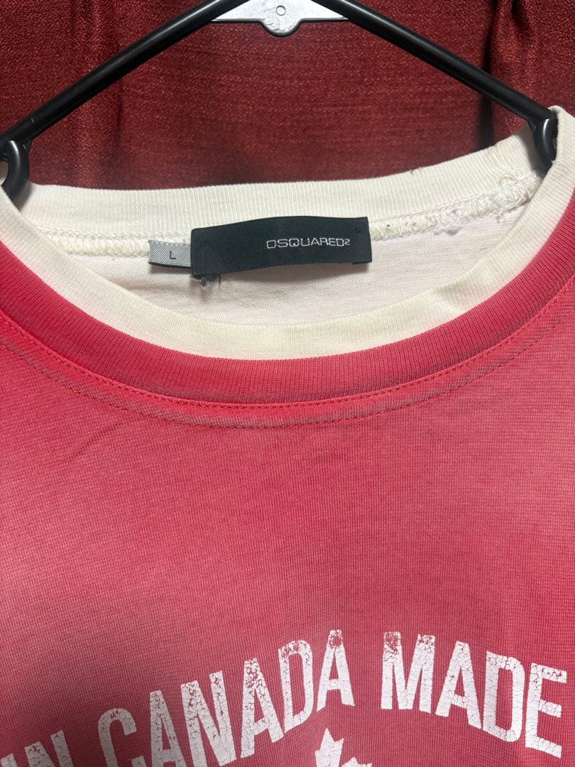 赤*髪様 【未使用】DSQUARED2 ロンT Lサイズ
