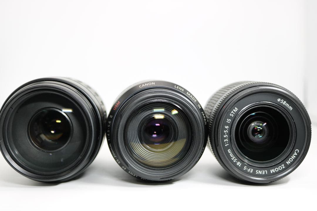 美品 【Canon EOS Kiss X10 トリプルレンズセット】 安心保証◎