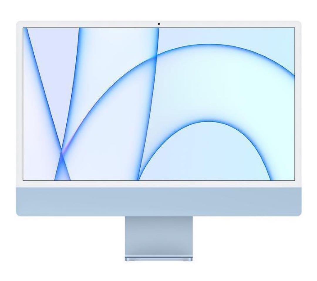 APPLE iMac 24インチ MJV93J/A [ブルー]256GB・8GB