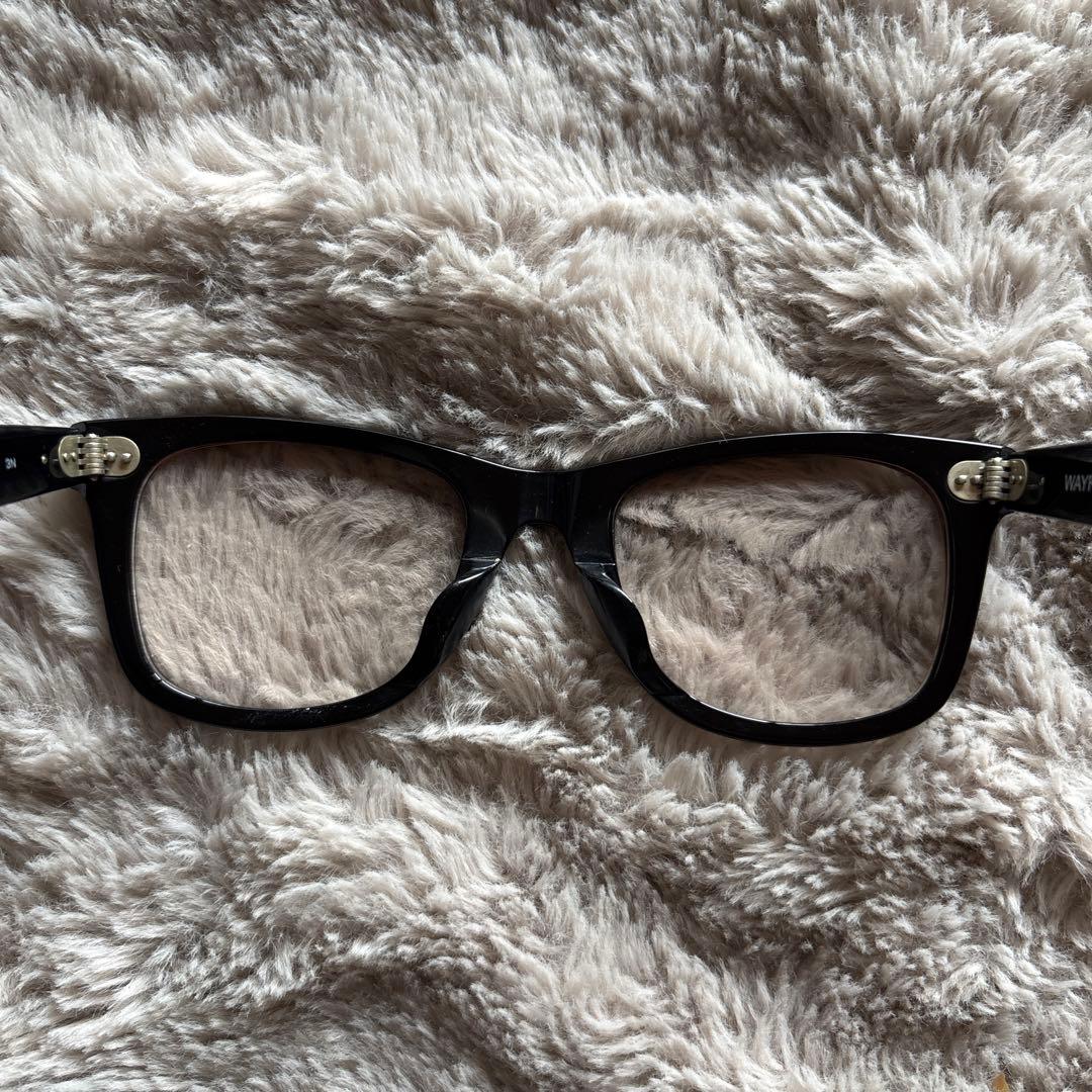 Ray-Ban Wayfarer サングラス　クリアレンズ