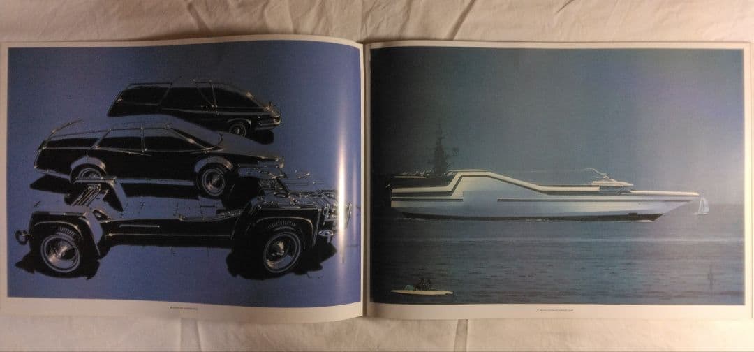 SYD MEAD 最新傑作アート集　ラフォーレ・ミュージアム 1983年