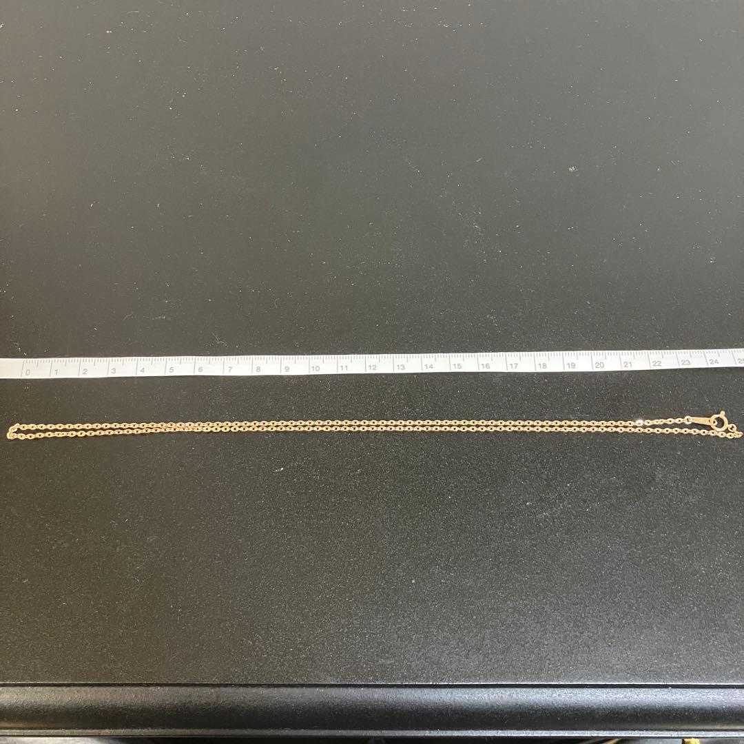 AVALANCHE 10K YG クロスケーブル チェーン 2mm 50cm