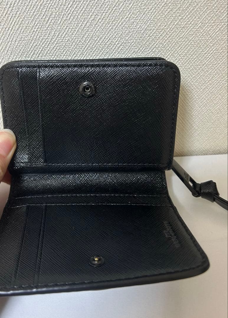 Marc Jacobs財布 二つ折り 黒