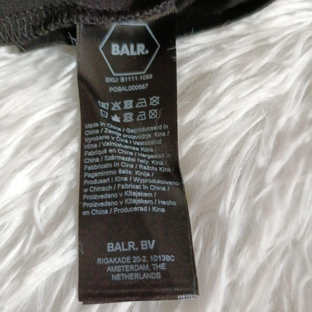 日本限定【新品　正規品】【BALR.】ボーラー　長袖　Tシャツ　ブラック