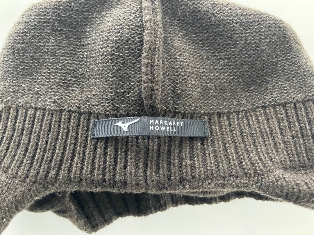マーガレットハウエル　ミズノ　WOOLEN BREATH THERMO HAT