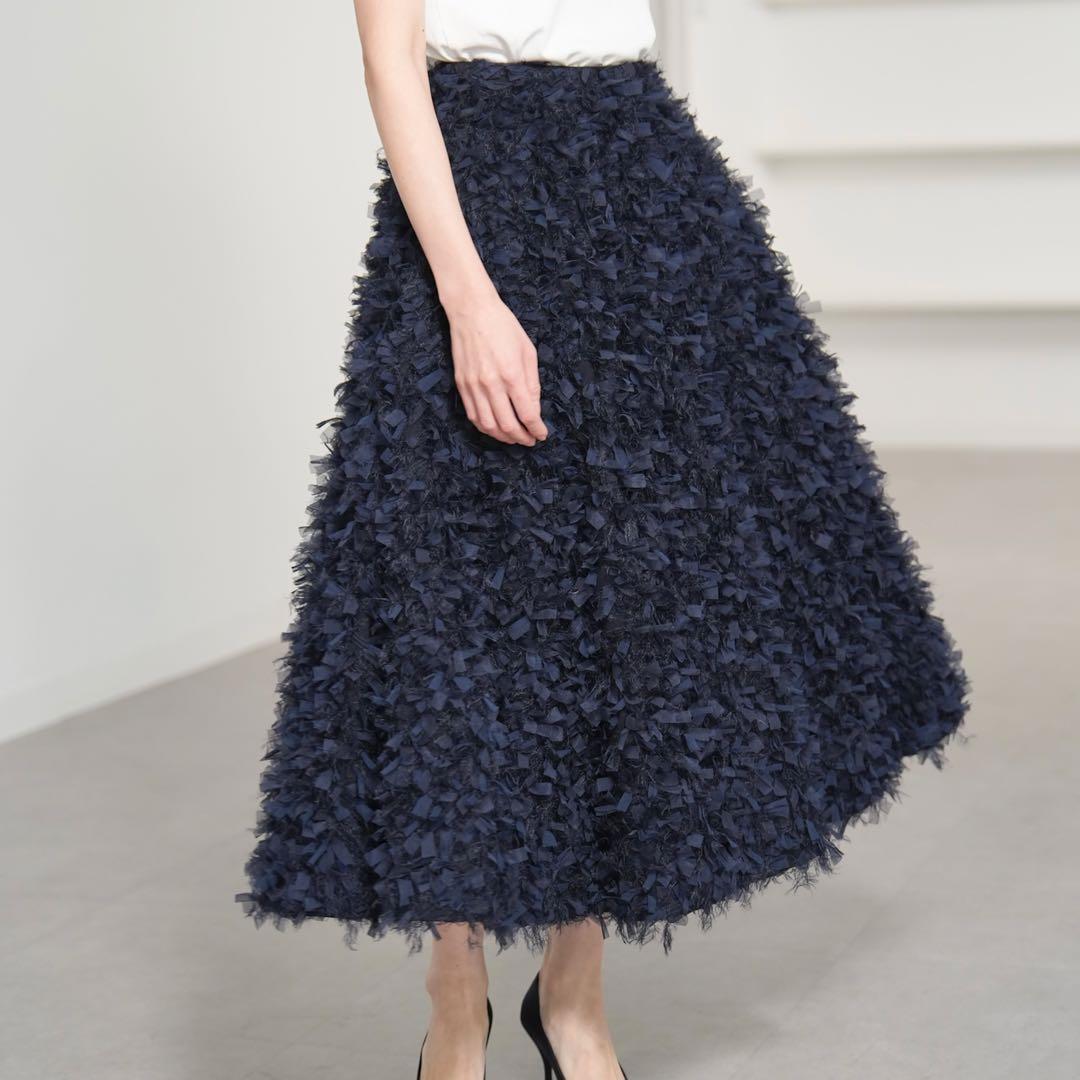 【今期購入】Elliy Feather Navy 36 新品・タグ付き