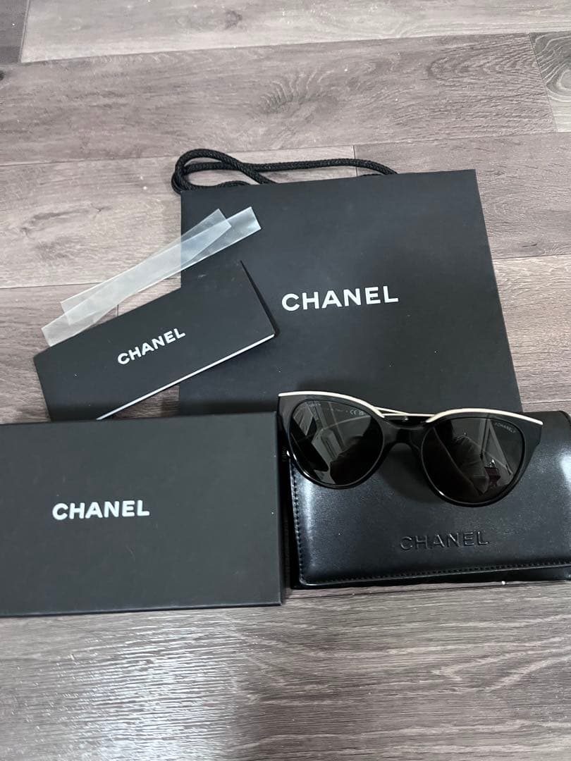 CHANEL シャネル サングラス バタフライシェイプ ココマーク 5414