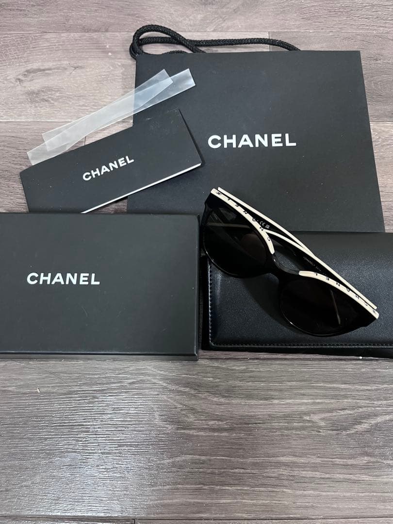 CHANEL シャネル サングラス バタフライシェイプ ココマーク 5414