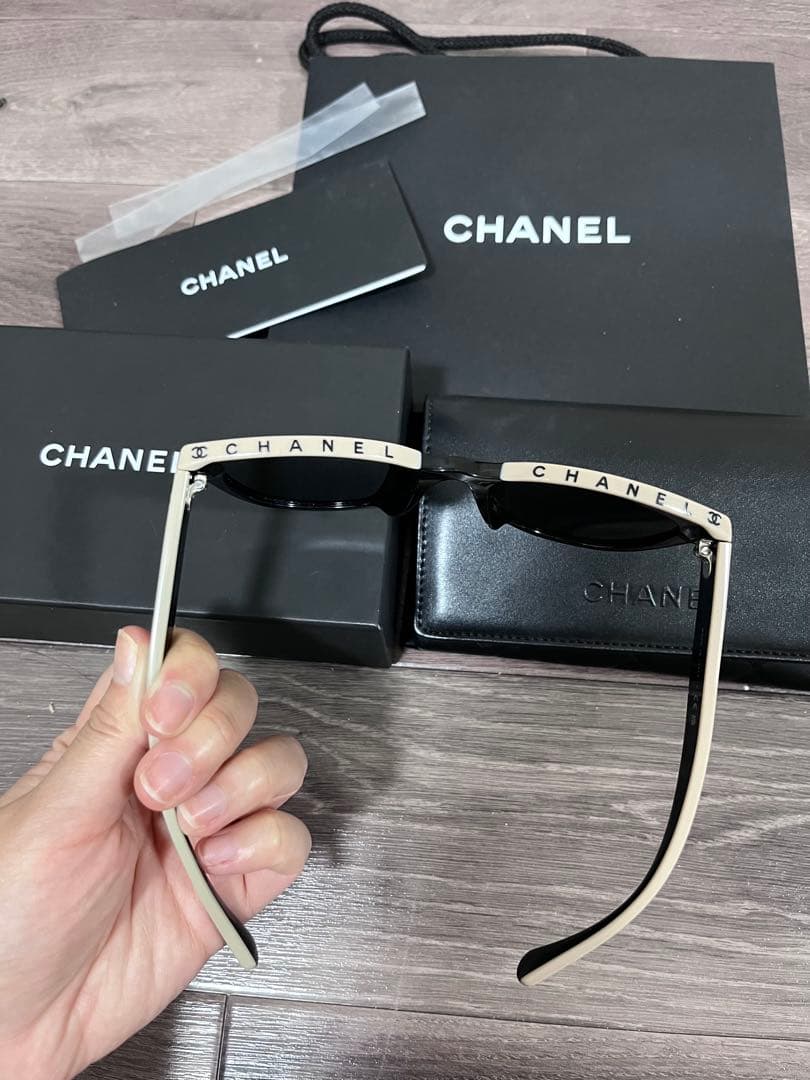 CHANEL シャネル サングラス バタフライシェイプ ココマーク 5414