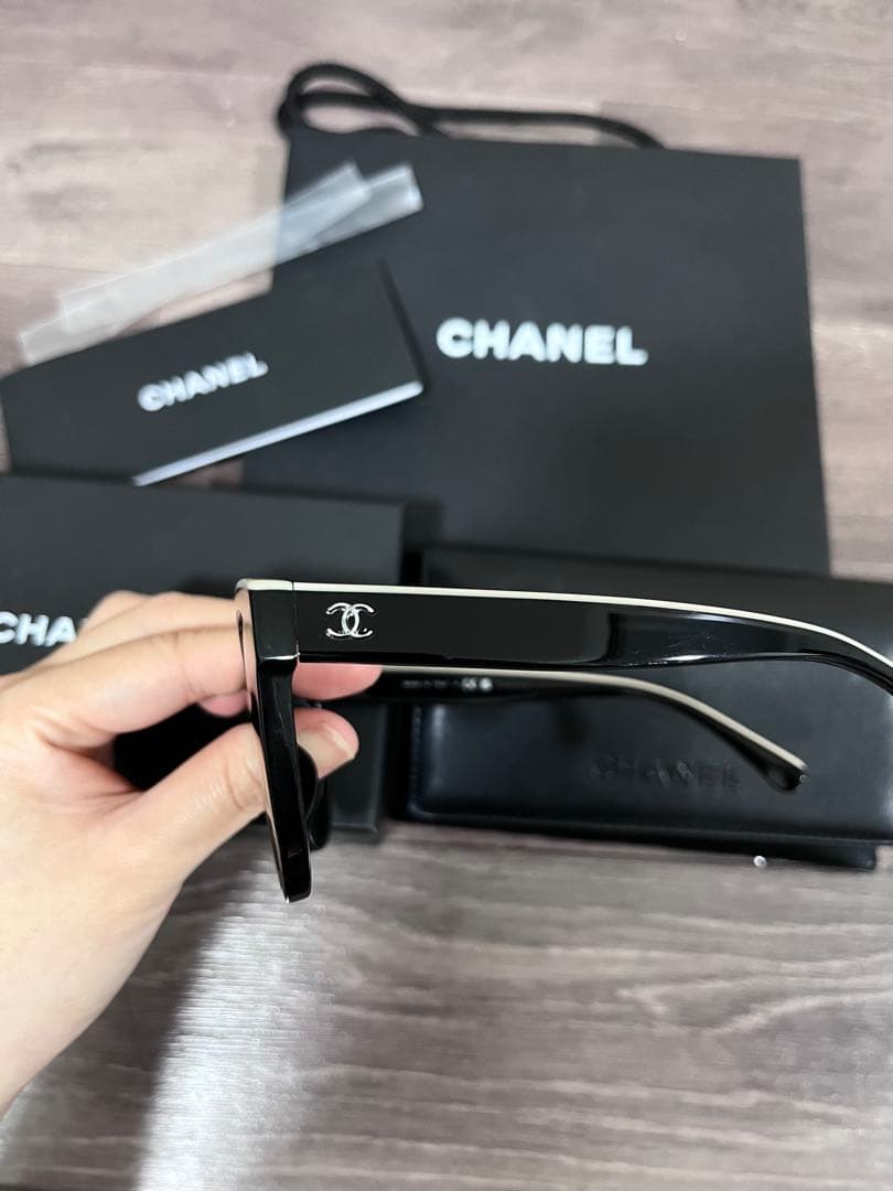 CHANEL シャネル サングラス バタフライシェイプ ココマーク 5414