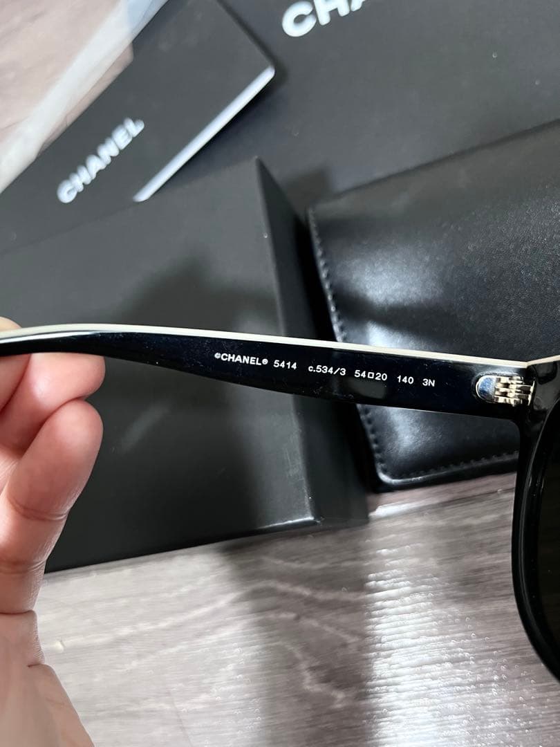 CHANEL シャネル サングラス バタフライシェイプ ココマーク 5414