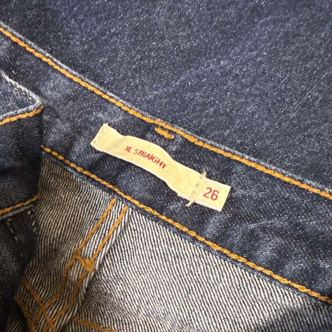 Levi's XL STRAIGHT JEANS　26インチ