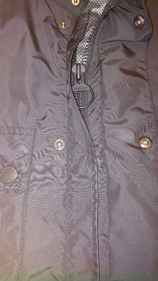Barbour international ナイロンジャケット 42 ブラック