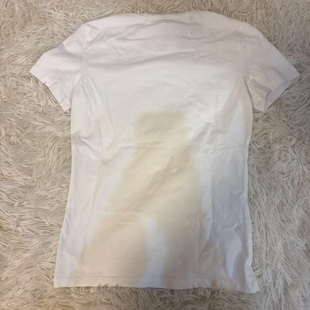 CELINE トリリオン （ラメ）ホワイト Tシャツ Sサイズ