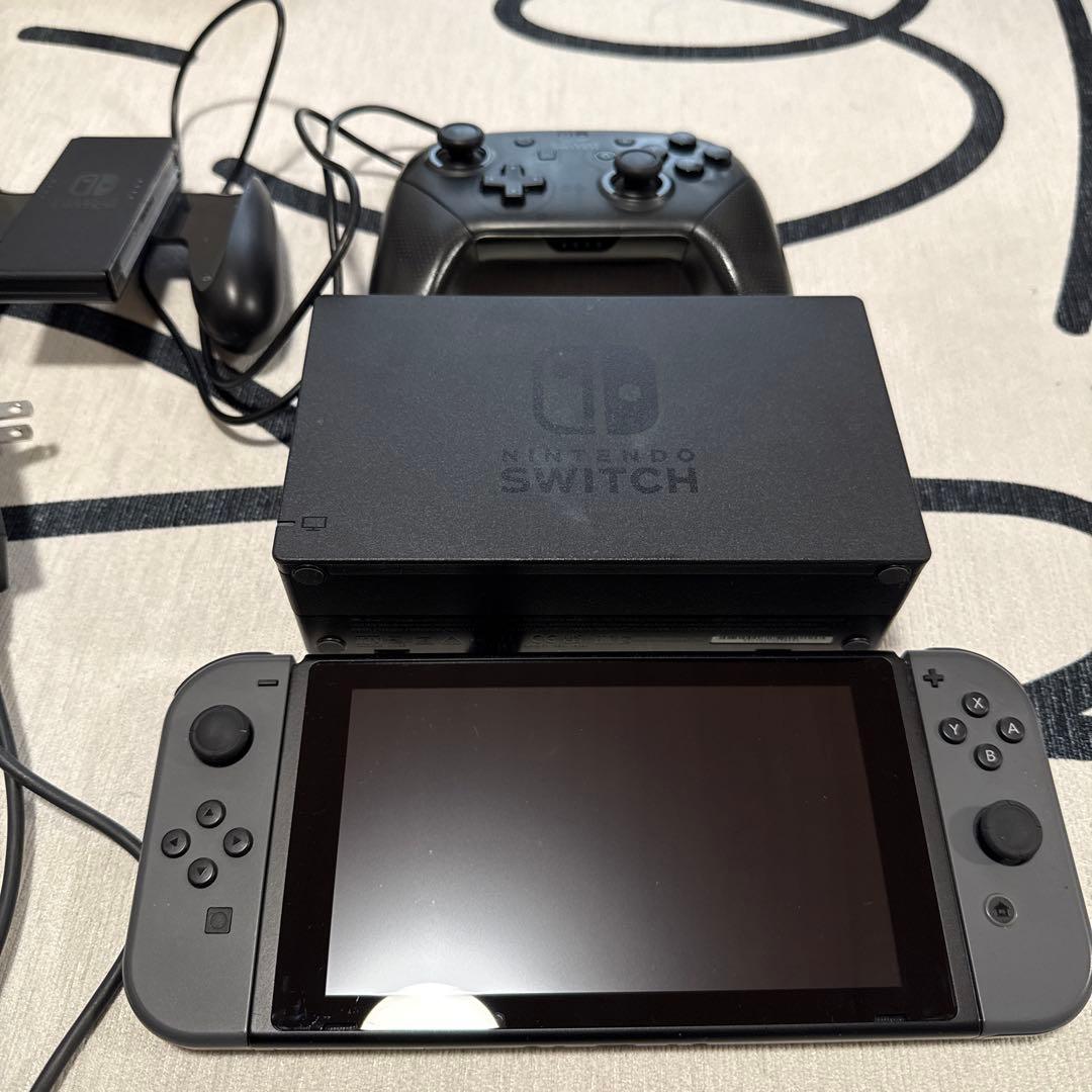 a*e様 Nintendo switch セット　プロコン付属　グレー