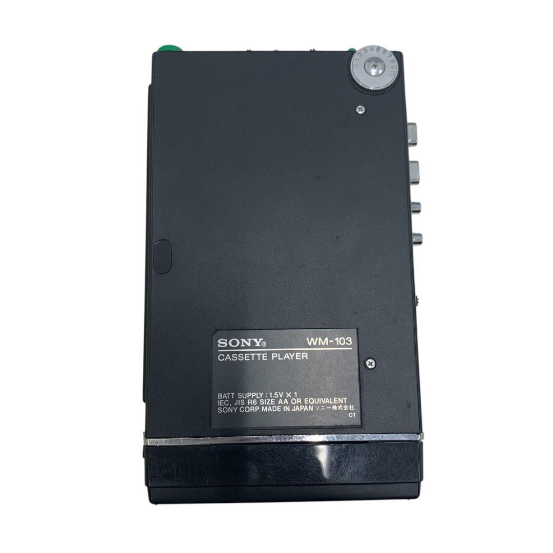 I16587 【動作未確認】SONY ソニー カセットウォークマン WM-103