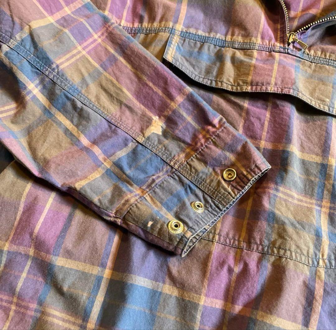 OLD GAP コットンアノラック（マドラスチェック）