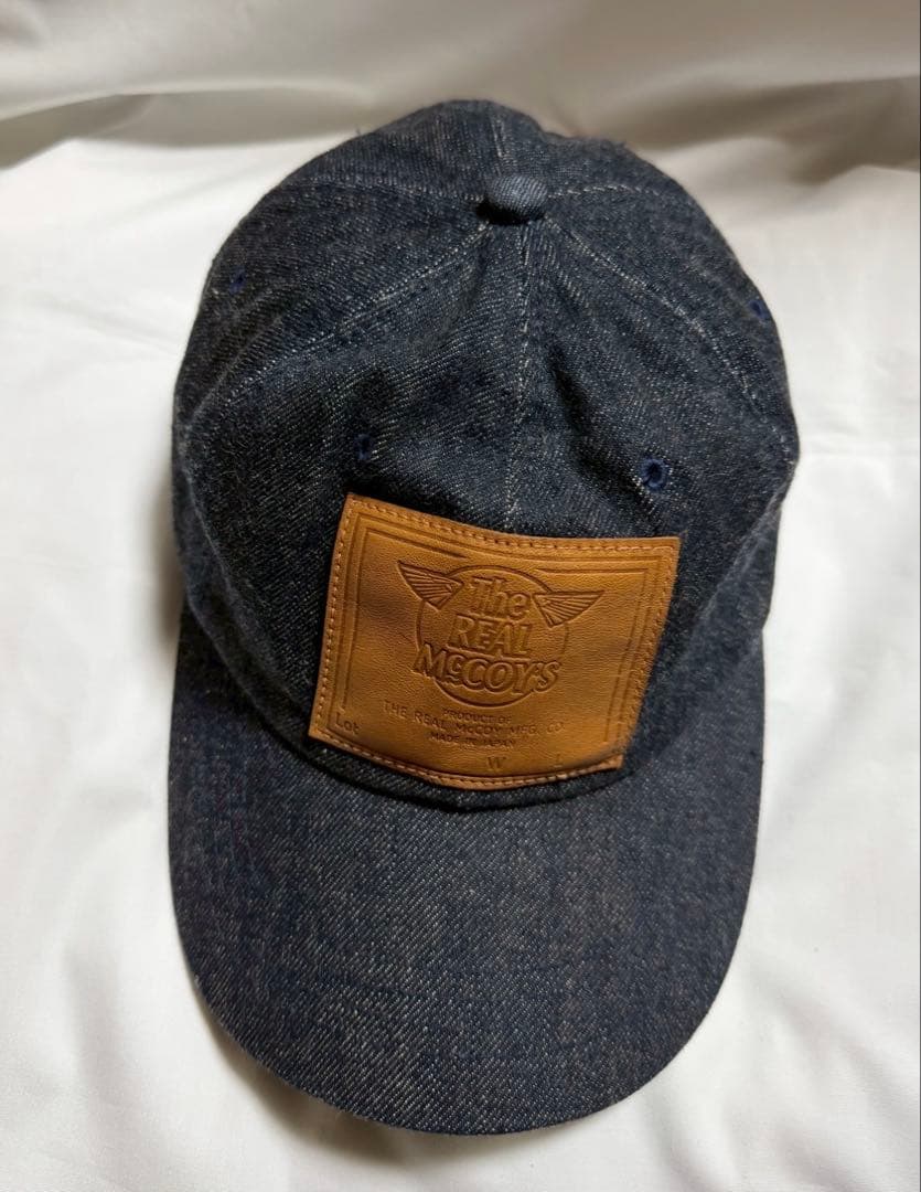 美品！The REAL McCOY'S/DENIM BASEBALL CAP