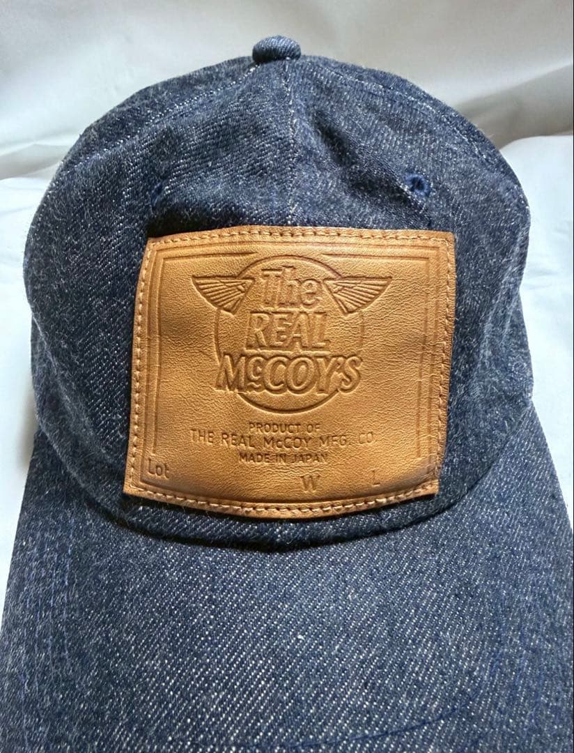 美品！The REAL McCOY'S/DENIM BASEBALL CAP