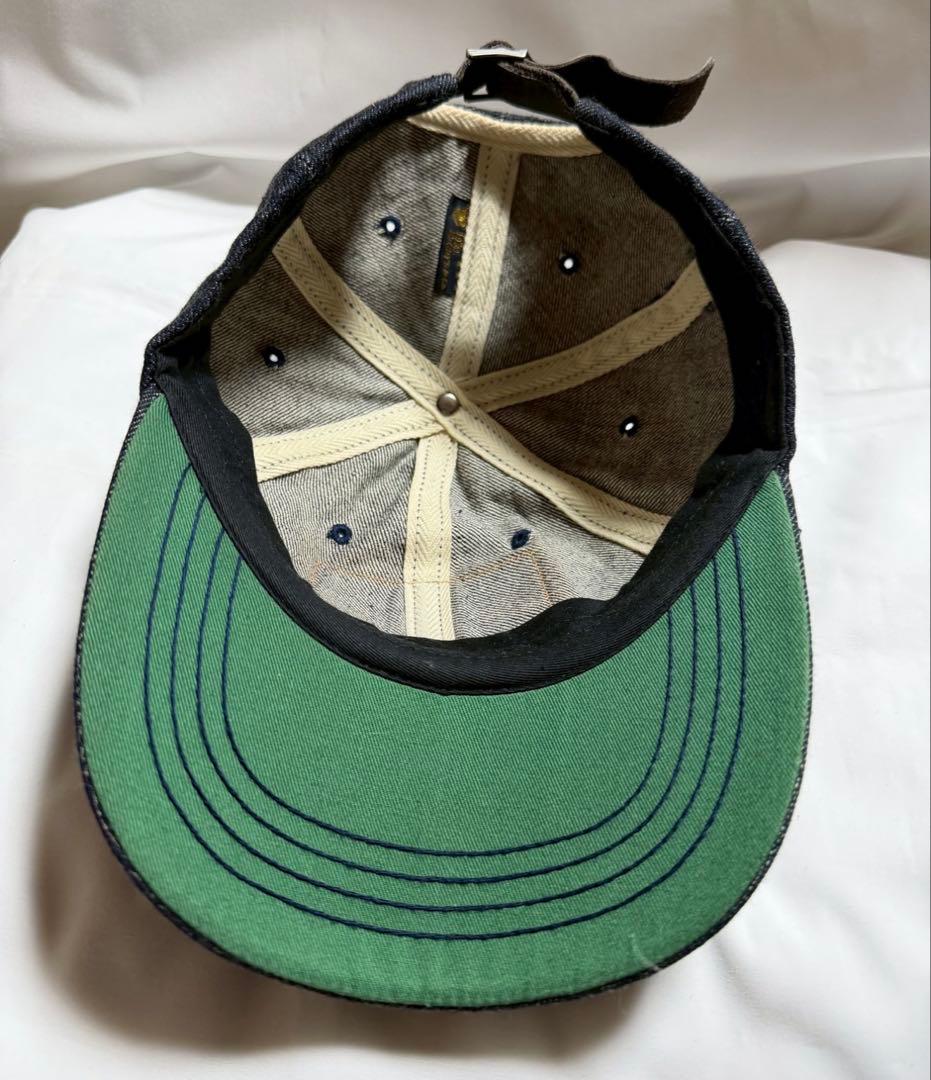 美品！The REAL McCOY'S/DENIM BASEBALL CAP