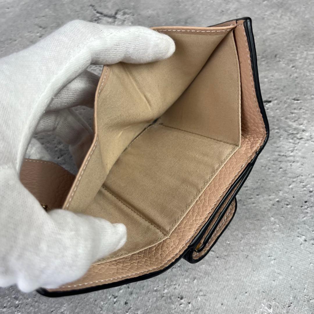 Chloeクロエコンパクト財布レザー
