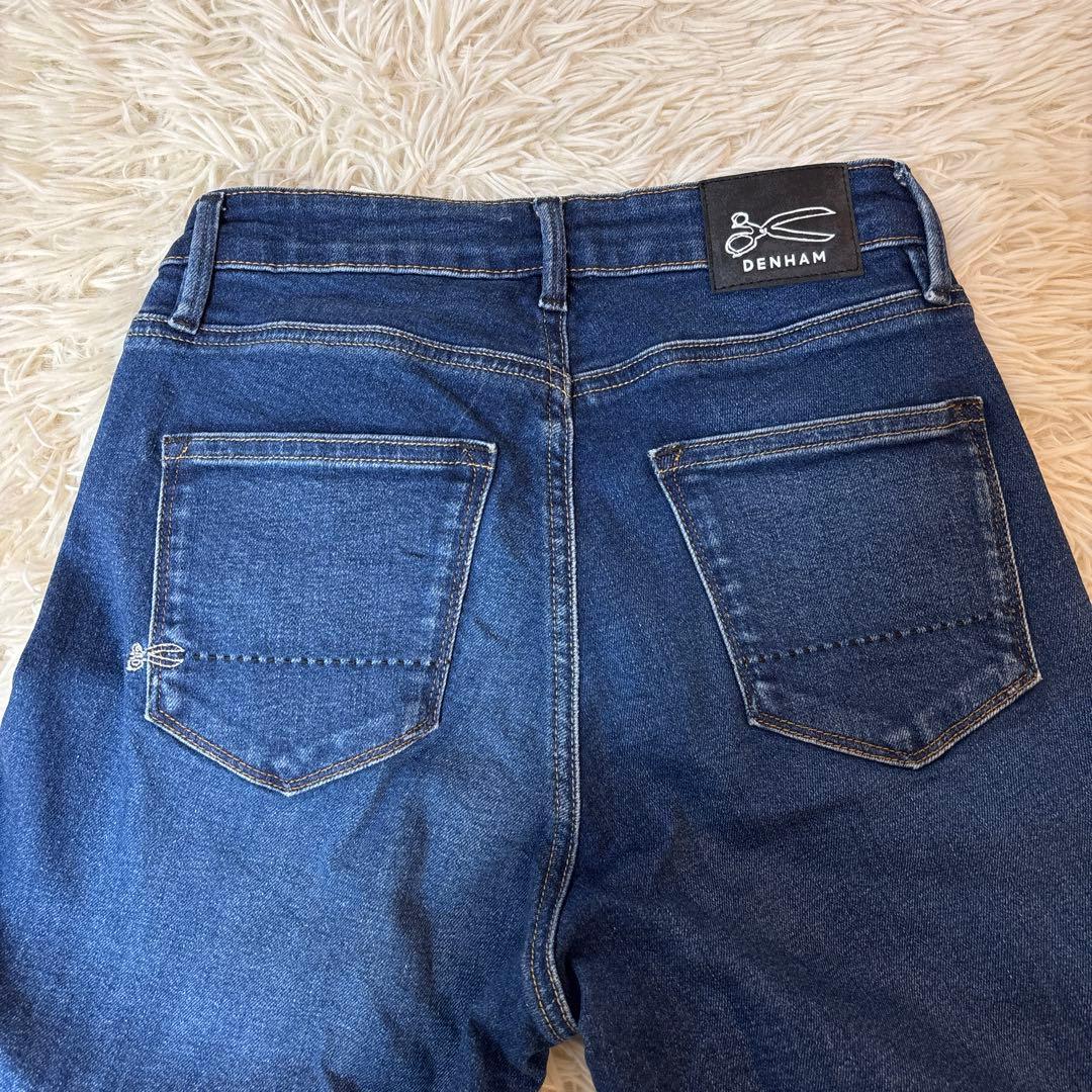 美品！【DENHAM】デンハム　ワイド　ストレッチ　ケイラ　デニム