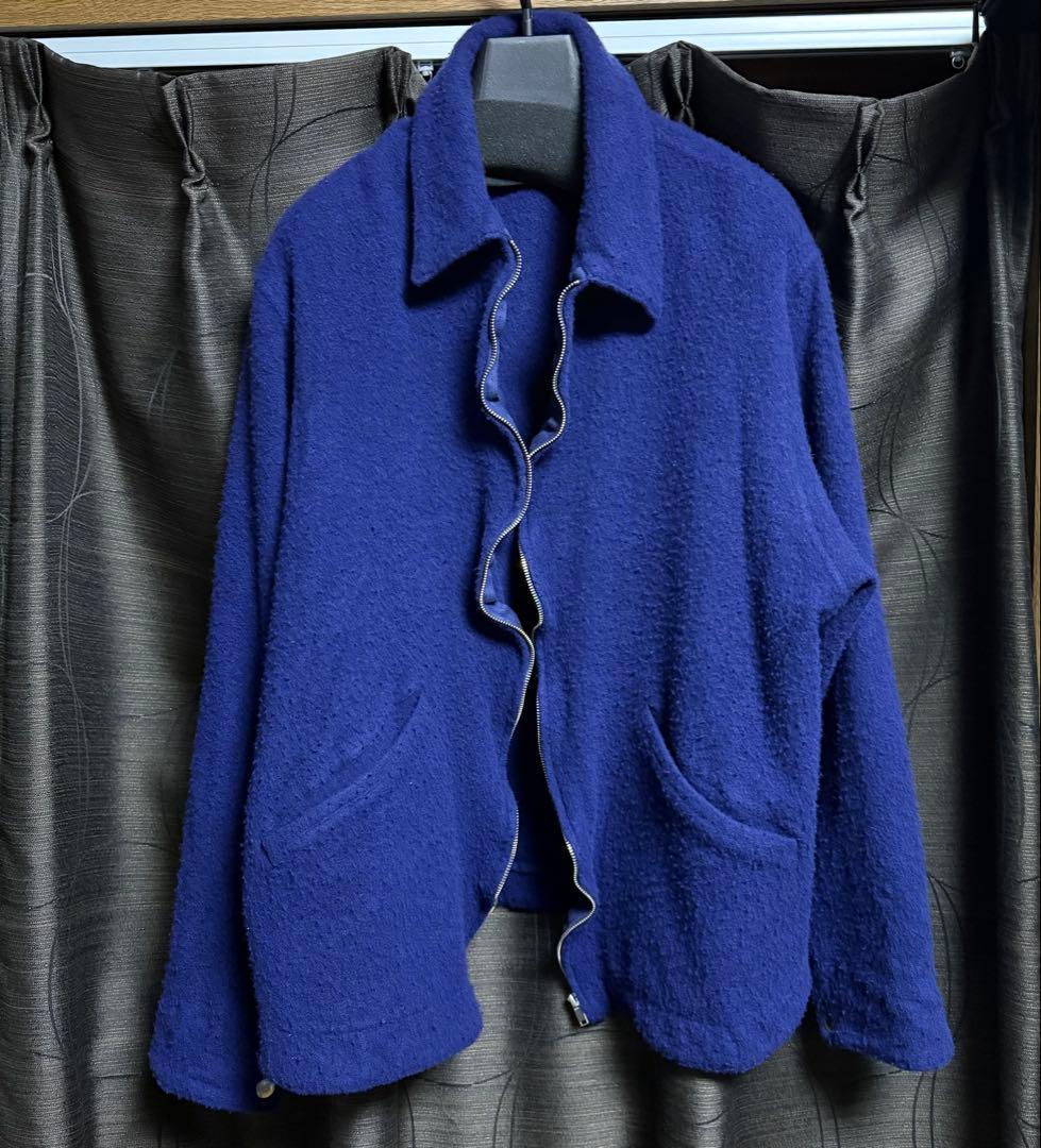 25AW COMOLI 縮絨ウール ジップショートジャケット　サイズ3