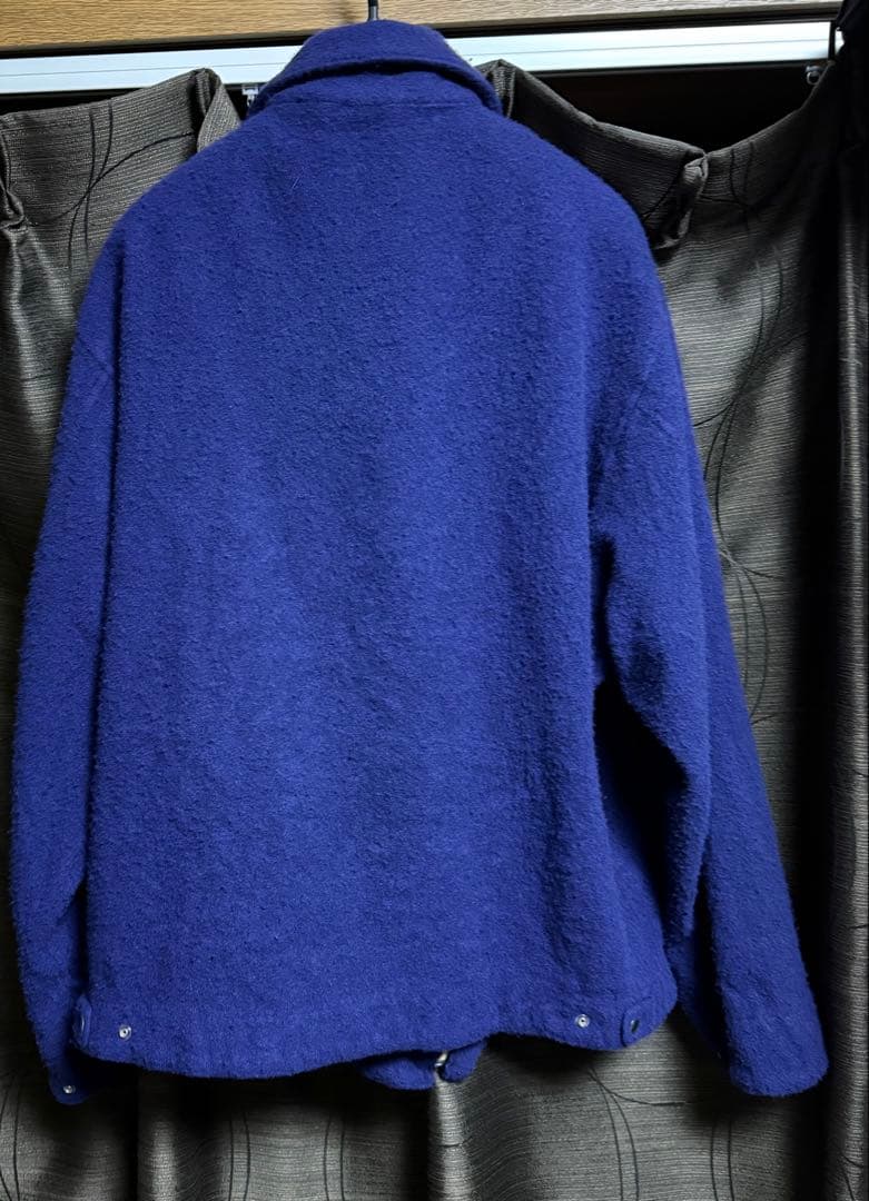 25AW COMOLI 縮絨ウール ジップショートジャケット　サイズ3