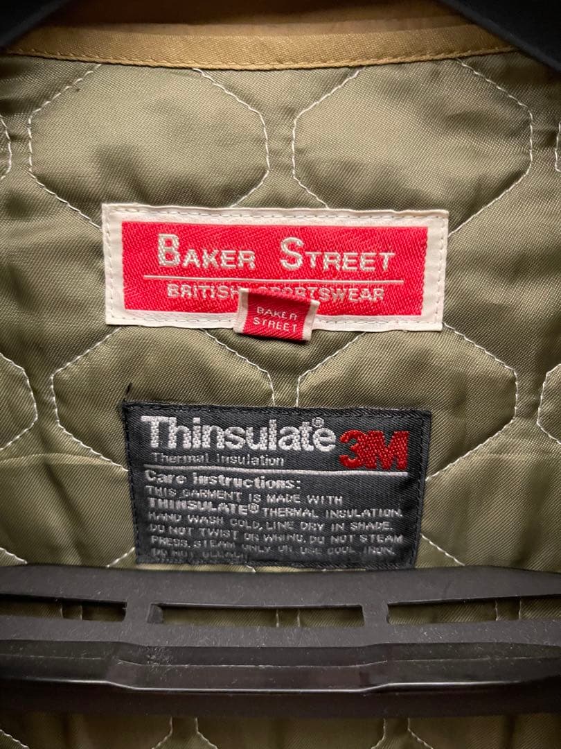BAKER STREET 中綿 ハンティングジャケット コーデュロイ