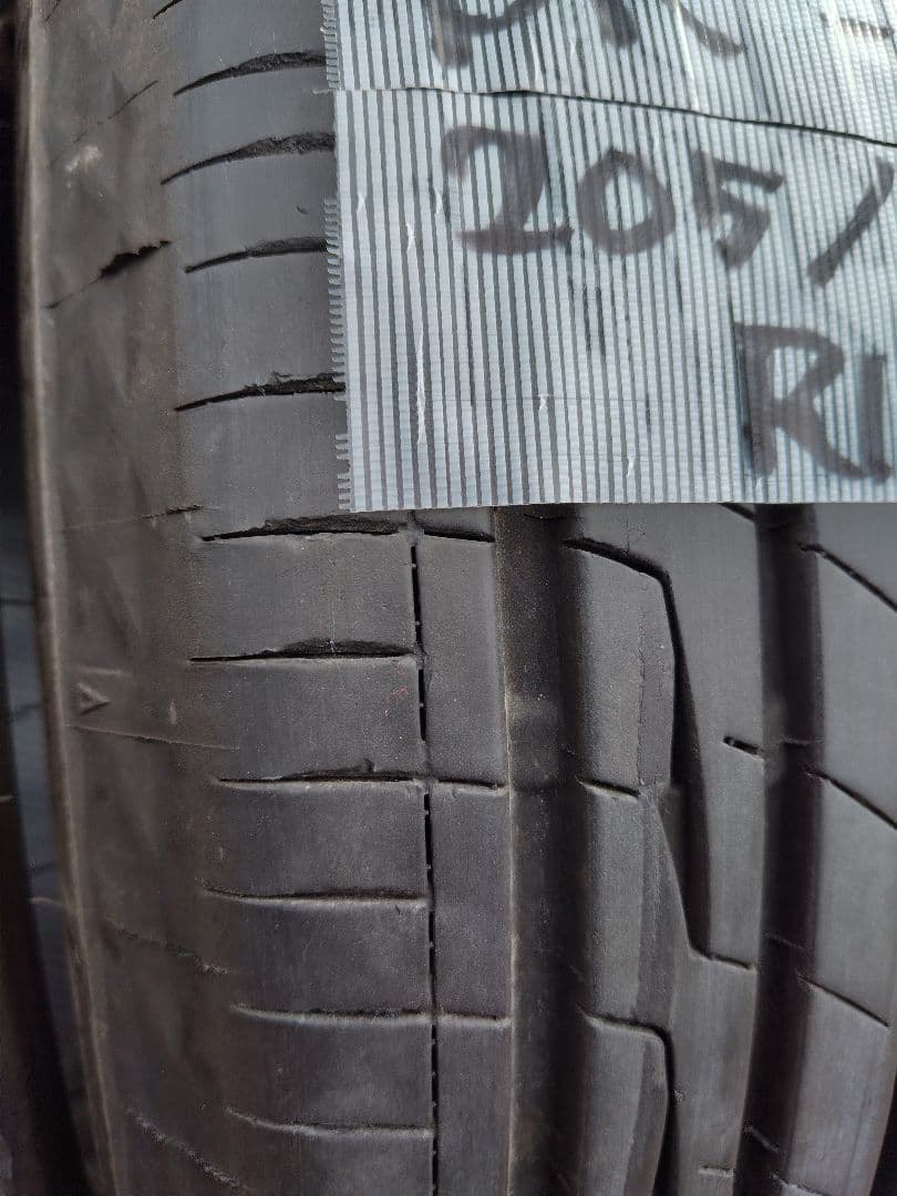 、BS GR-X2 205/55R16 2023年製 残溝7mm