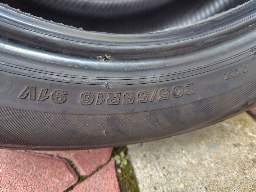 、BS GR-X2 205/55R16 2023年製 残溝7mm