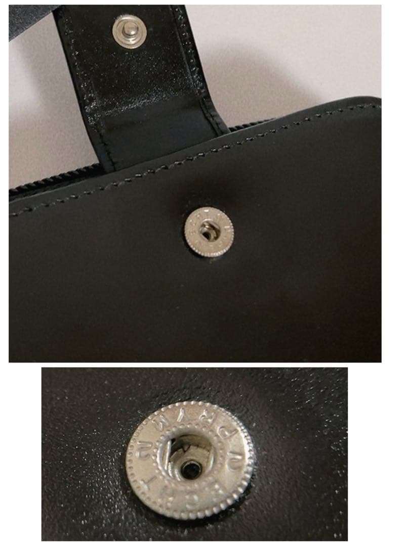 プラダ　PRADA 折り財布　ブラック　M170 カーフレザー