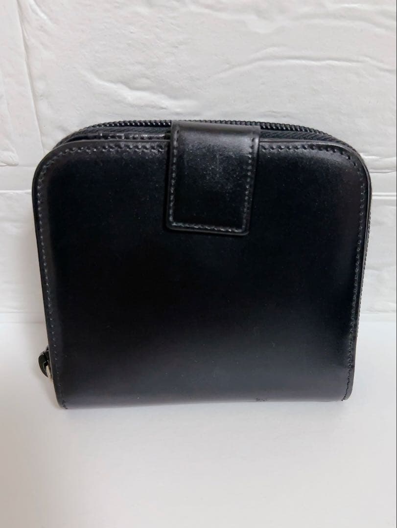 プラダ　PRADA 折り財布　ブラック　M170 カーフレザー