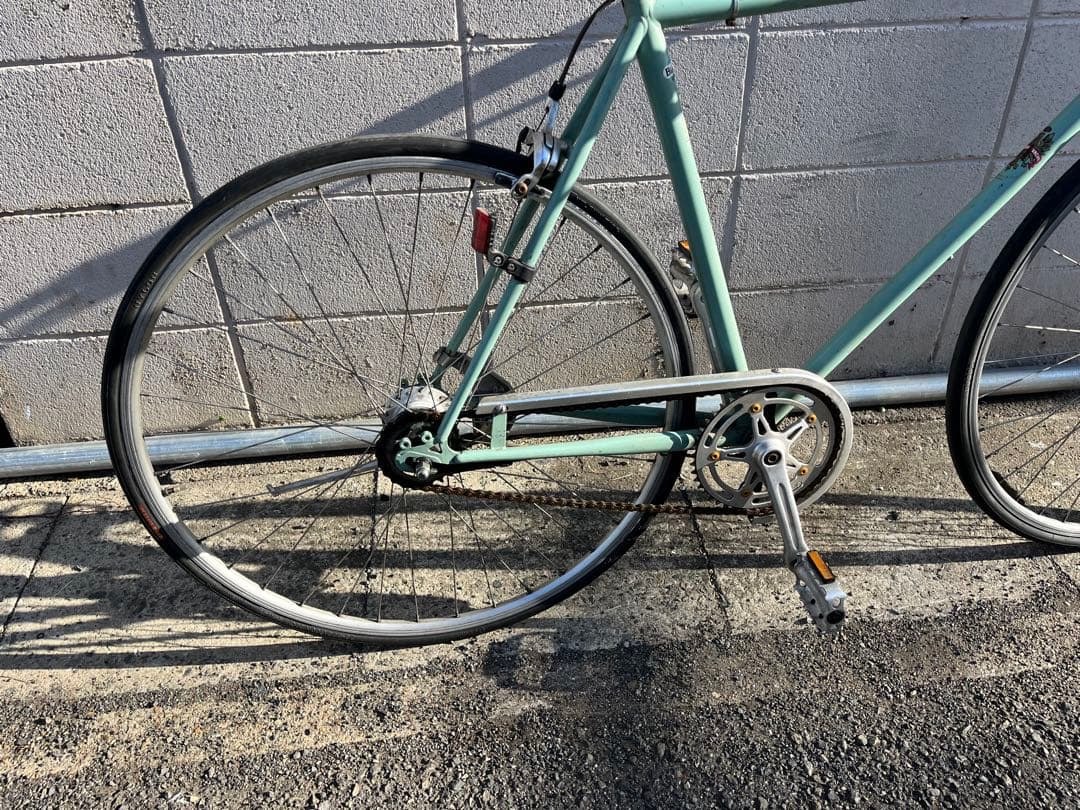イタリア、Bianchi、フラットバーロード、内製5段変速、viaBrera‼️
