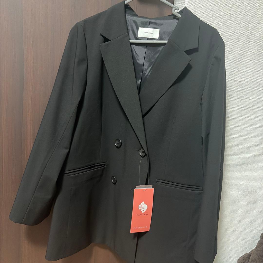 ウツクシルエットダブルジャケット XL