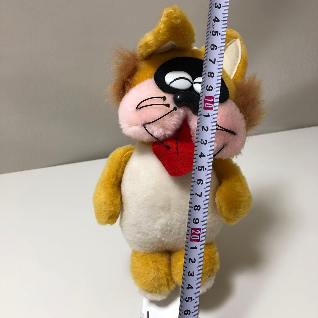 T☆ 昭和レトロ　猫　たぬき　ぬいぐるみ