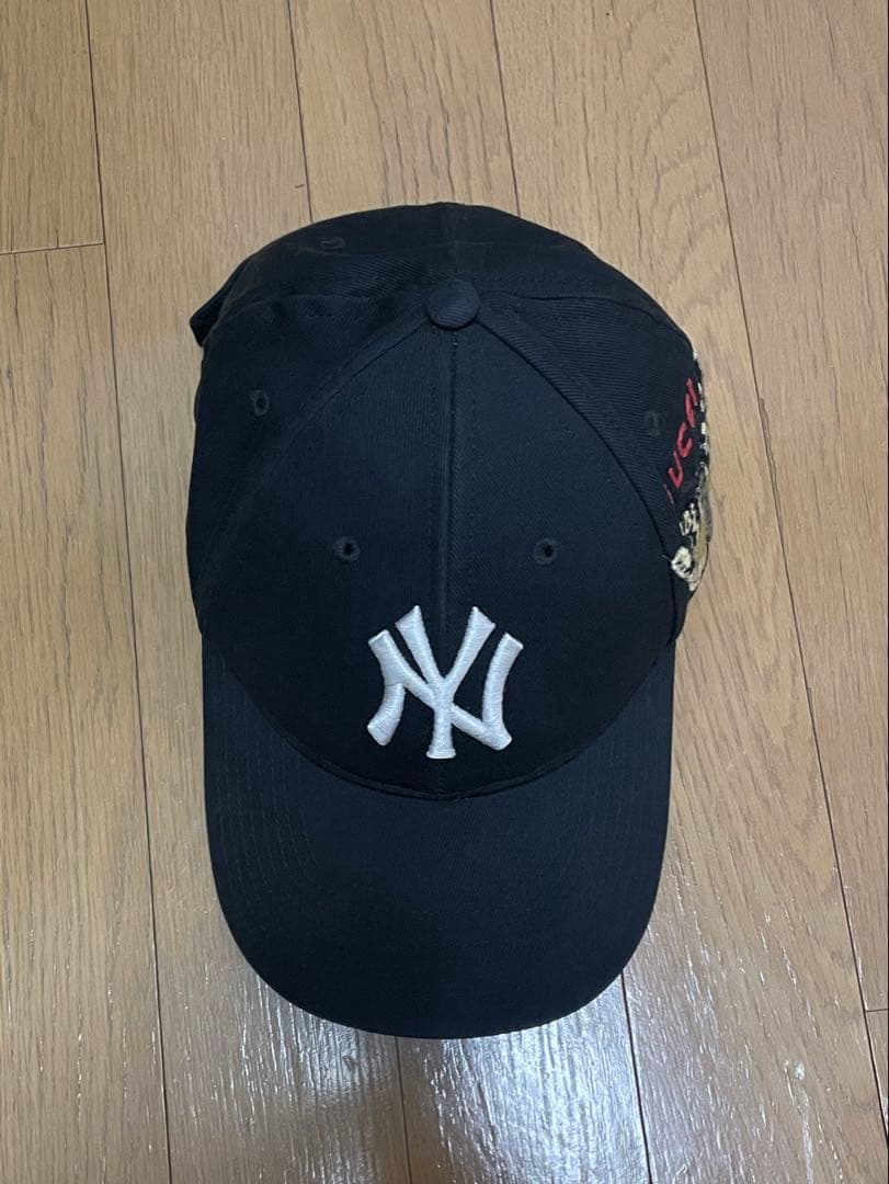 Gucci New York Yankees Baseball Cap 黒
