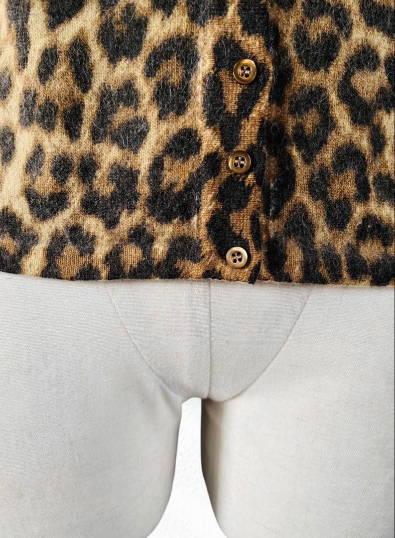 レア！JOHN GALLIANO ジョンガリアーノ カーディガン S レオパード