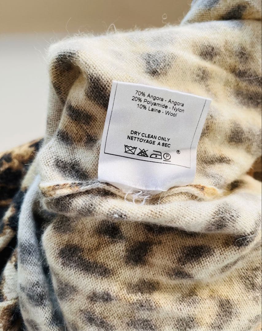 レア！JOHN GALLIANO ジョンガリアーノ カーディガン S レオパード
