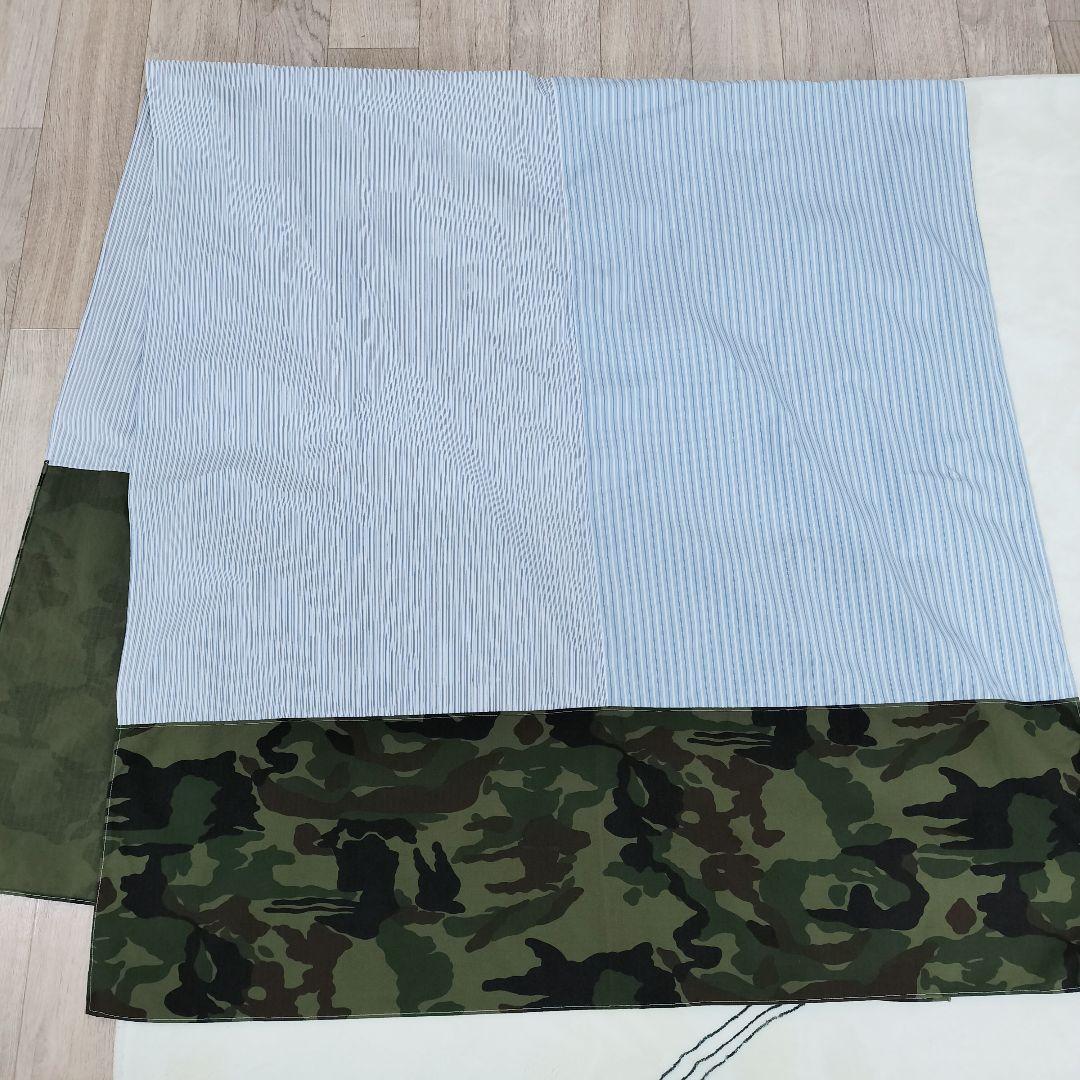【美品】COMME des GARCONS SHIRT 大判ストール ストライプ