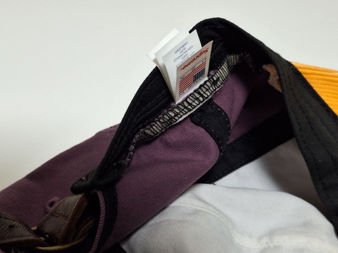 【極美品】　Supreme　2-Tone　S Logo　6-Panel