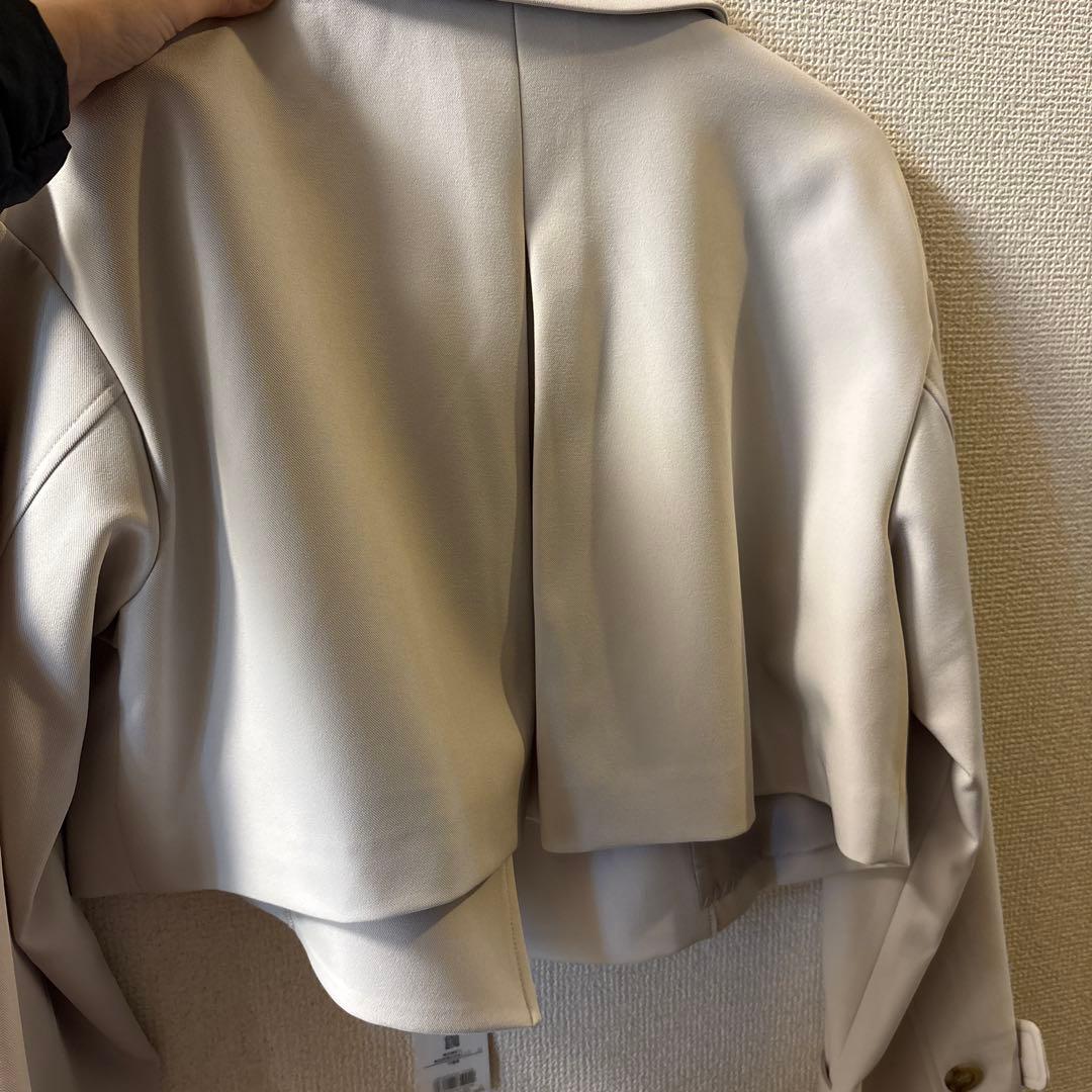【新品】トレンチショートコート プロポーションボディドレッシング