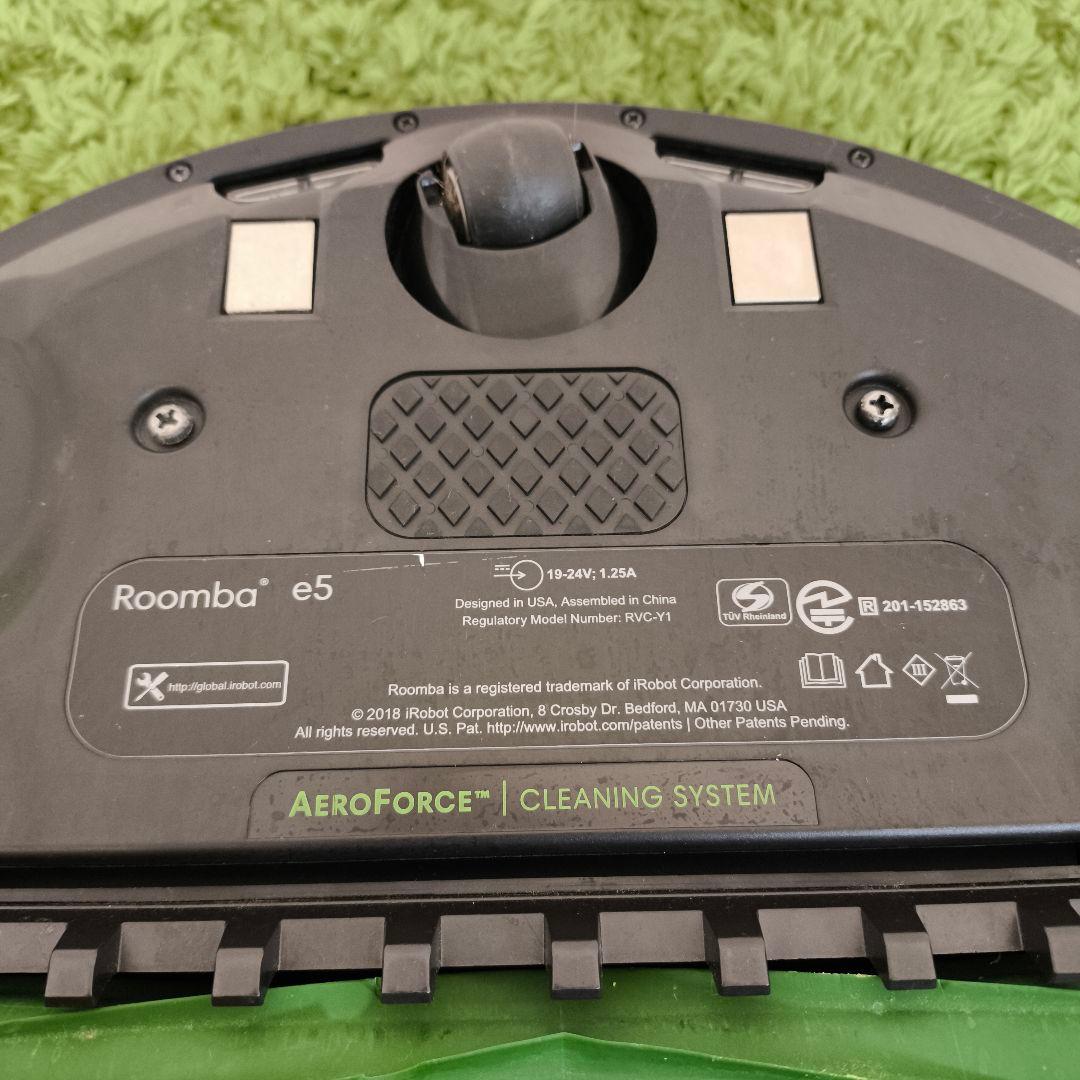 iRobot Roomba e5 ロボット掃除機本体 ブラック 充電ドック付き