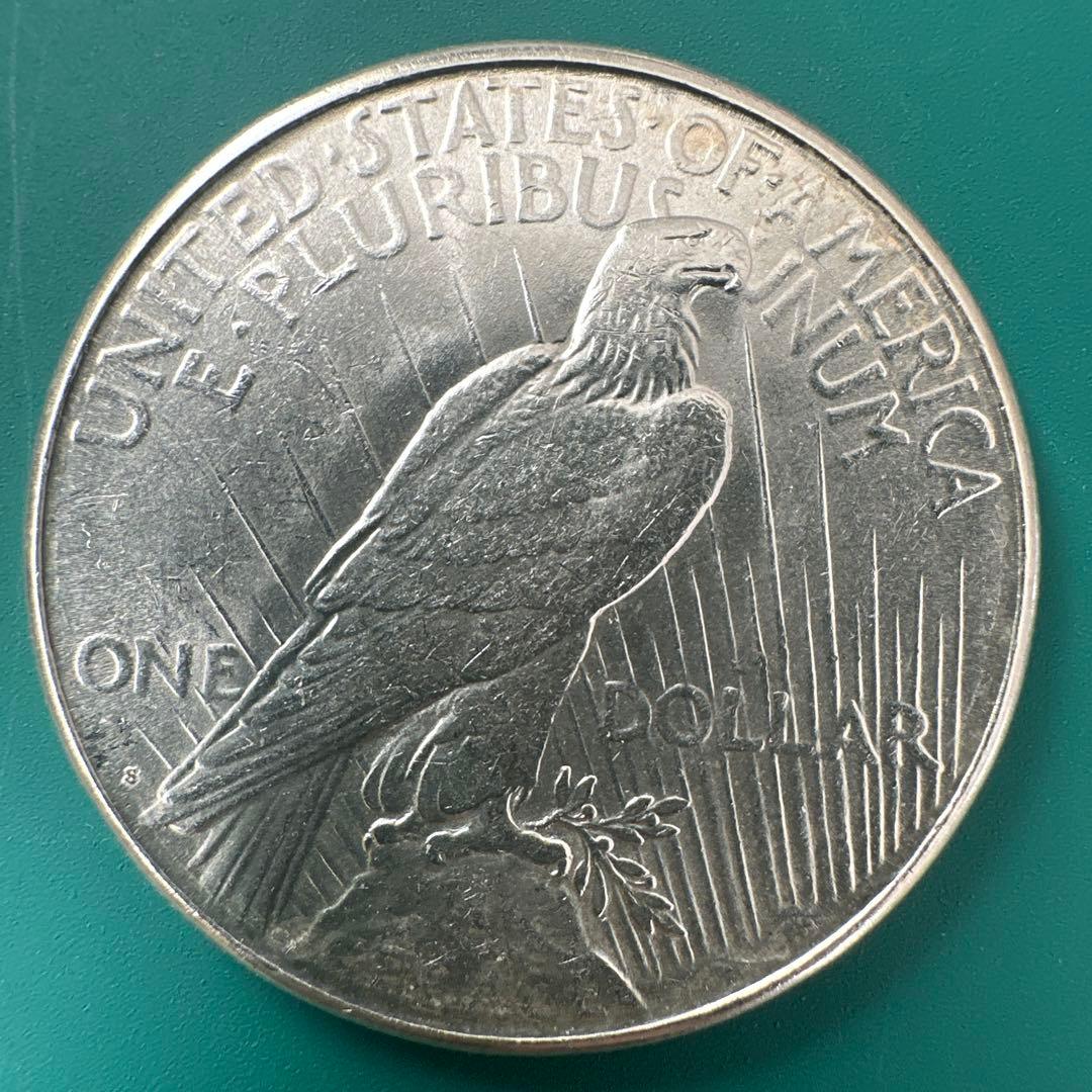 1923年 ピースダラー銀貨　美品